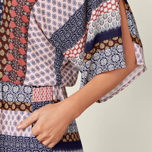 Venus Mixed Print Romper - Size S - Picture 4 of 6